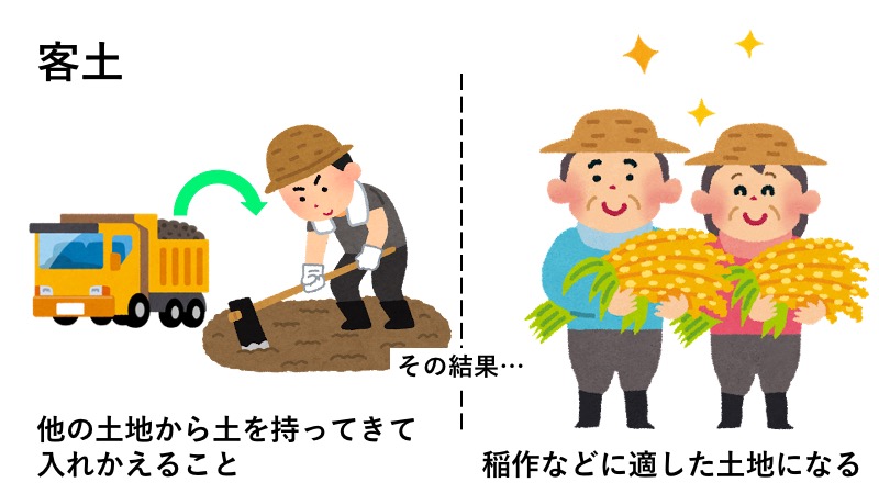 日本の集約農業とは?客土・干拓・たな田について解説!(中学受験の勉強の基礎固め)